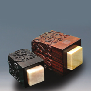 九龍璧中國(guó)印（大紅酸枝） WZ-7001